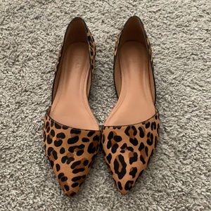 JCrew Leopard Flats